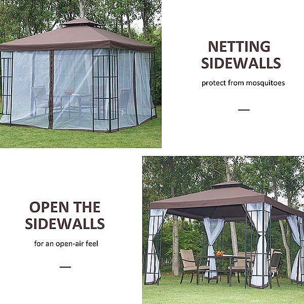 Shelter With Mesh Tent - 10G01O