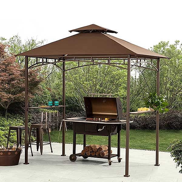 Double Ventilated Barbecue Backyard Tent - 10G01S