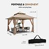 Outdoor Aluminum Luxury Pop-up Pavilion Tent - 10G01U