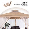 Outdoor pop-up pavilion with mesh - 10G02B