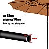 15Ft Double-Sided Patio Market Umbrellas Wholesale - 12U01O