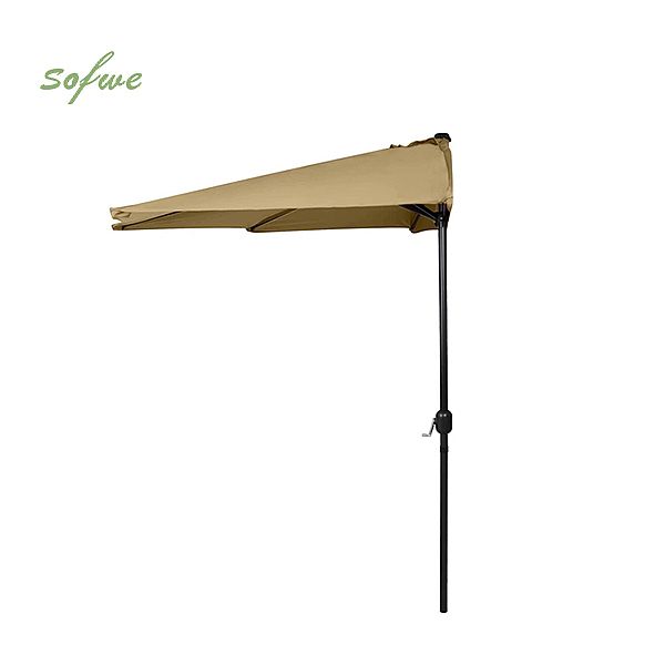 Patio Half Umbrella Outdoor Balcony Half Round Umbrella Wholesale - 12U01Q