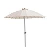 Oriental Design Garden Parasol Outdoor Umbrella Wholesale - 12U01R
