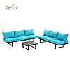 Luxury Outdoor Metal Furniture Pool Lounge Set - 11C01B