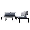 Hot Selling Aluminum Outdoor Home Sofa Set - 11C01C