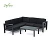 Outdoor Aluminum V-Shaped Sectional Sofa - 11C01J