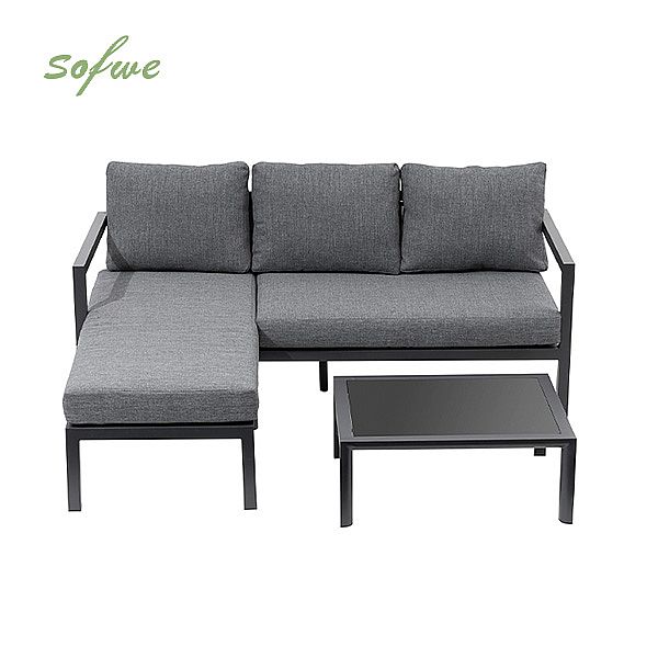 3 Piece Aluminum Outdoor Patio Furniture Set - 11C01L