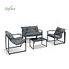 Cast Iron Aluminum Outdoor Courtyard Furniture Set - 11C01O