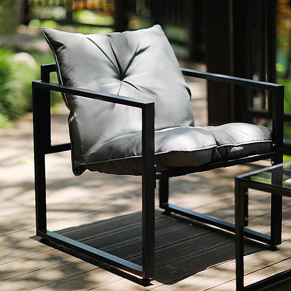 Cast Iron Aluminum Outdoor Courtyard Furniture Set - 11C01O