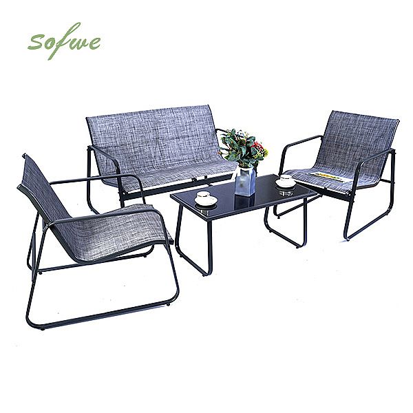 Modern Metal Luxury Courtyard Furniture - 11C01P