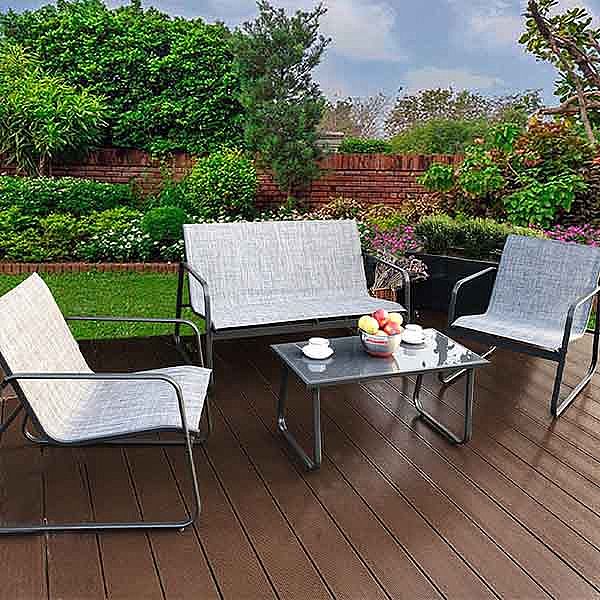 Modern Metal Luxury Courtyard Furniture - 11C01P
