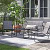 Modern Metal Luxury Courtyard Furniture - 11C01P