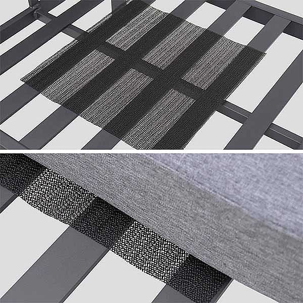 Luxury Aluminum Furniture Set with Cushion - 11C01Q