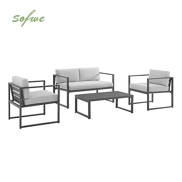 Modern Terrace Conversation Sofa Set - 11C01T