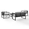 Modern Terrace Conversation Sofa Set - 11C01T
