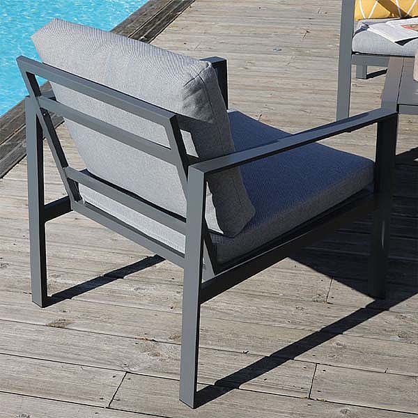 Aluminum 4-seater Outdoor Terrace Sofa - 11C01U