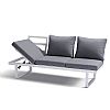 Aluminum Patio Furniture with Adjustable Seat - 11C01Y