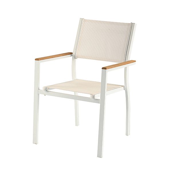 5-Piece Textilene Outdoor Dining Table and Chair Set - 11D01C