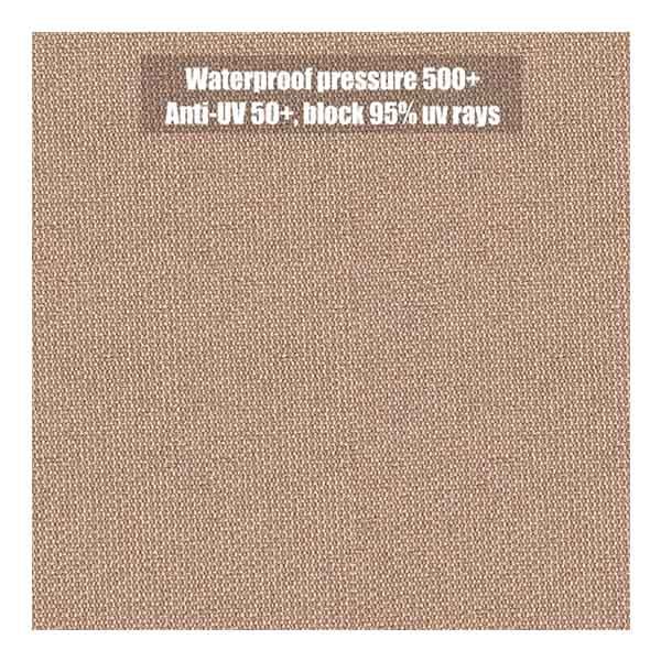 Solar-powered LED Outdoor Offset Hanging Umbrella Wholesale - 11U01W