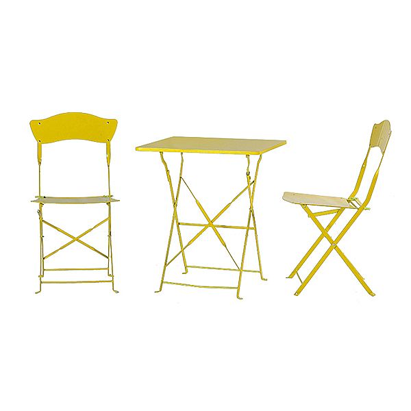 Metal Outdoor Folding Patio Table And Chairs - 10B01F