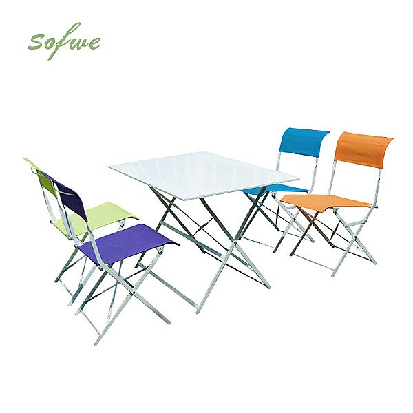 5 Pcs Patio Folding Dining Set - 10B01H
