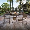 3 Pcs Wicker Rattan Bistro Set - 10B01J