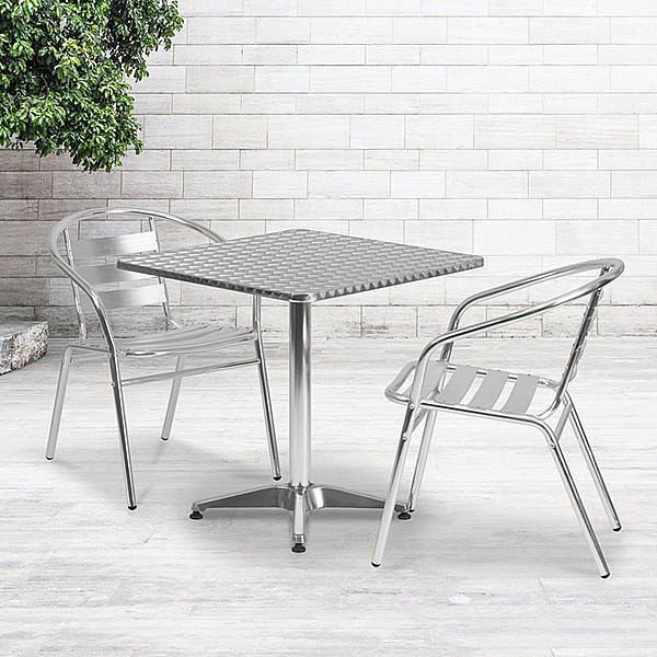 3-Piece Aluminum garden furniture set - 10B01R