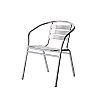 3 Pcs Aluminum Bistro Set - 10B01T