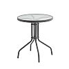 Rattan Bistro Furniture Set with Round Table and Chairs - 10B01X