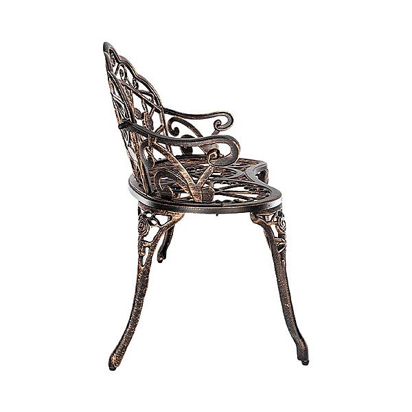 Outdoor Cast Antique Aluminum Metal Garden Chair - 10B01Z