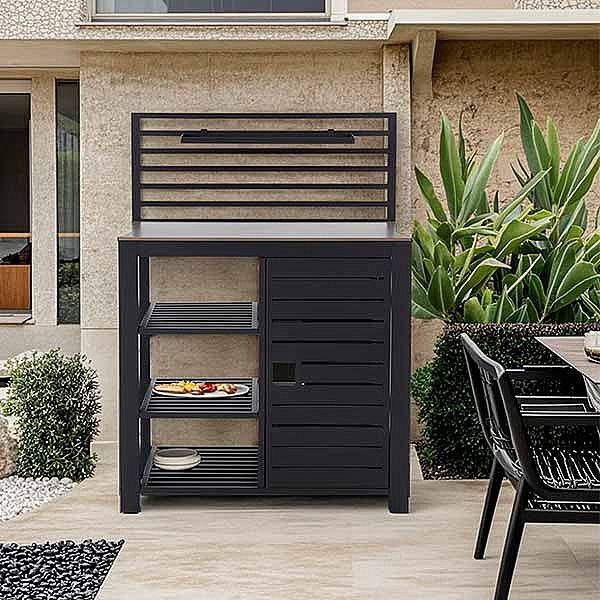 Aluminum Frame Multifunctional Garden Kitchen Table - 11D13C