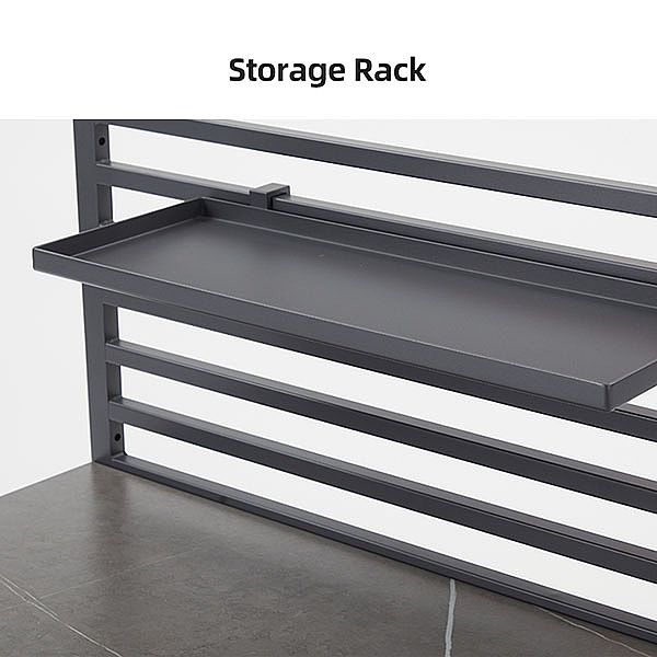 Aluminum Frame Outdoor Flexible Modular Patio Garden Kitchen Table - 11D13E