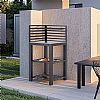 Aluminum Frame Outdoor Flexible Modular Patio Garden Kitchen Table - 11D13E