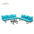 Luxury Outdoor Metal Furniture Pool Lounge Set - 11C01B