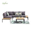 Luxury Aluminum Courtyard Furniture Set Sofa - 11C01D