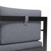 Cast Aluminum Garden Sofa Set with Table and Stool - 11C01F