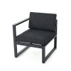 4 Piece Outdoor Aluminum V-shaped Sofa - 11C01H