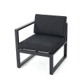 4 Piece Outdoor Aluminum V-shaped Sofa - 11C01H