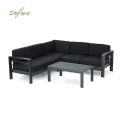 Outdoor Aluminum V-Shaped Sectional Sofa - 11C01J