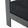Outdoor Aluminum V-Shaped Sectional Sofa - 11C01J