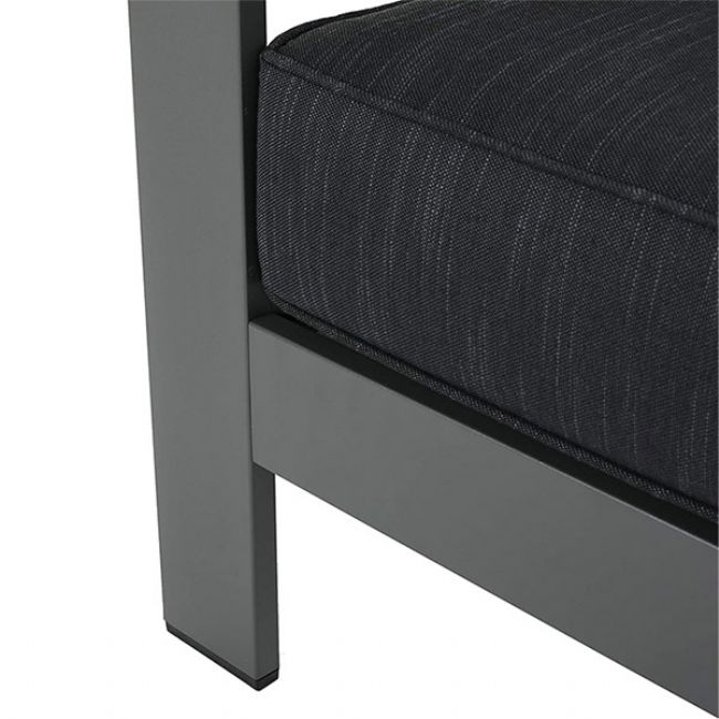 Outdoor Aluminum V-Shaped Sectional Sofa - 11C01J