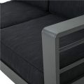 Outdoor Aluminum V-Shaped Sectional Sofa - 11C01J