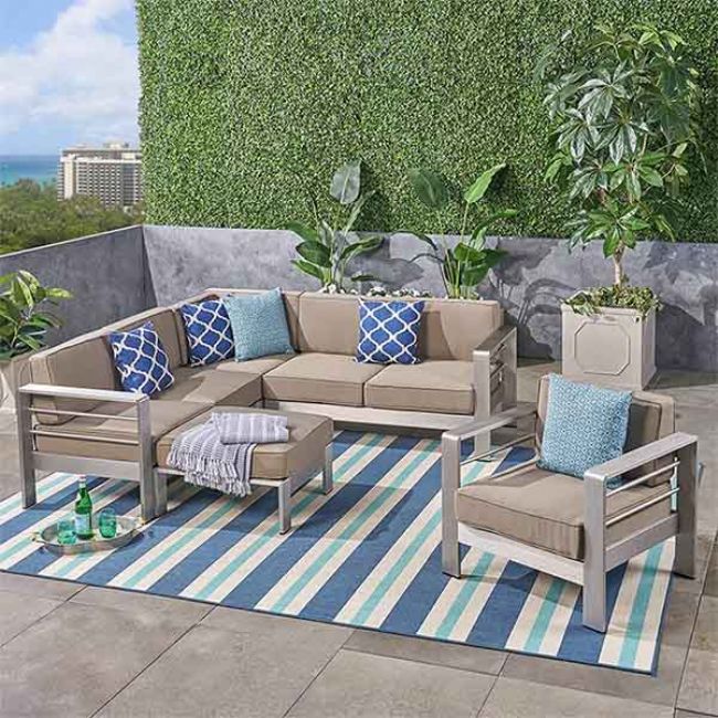 Waterproof Aluminum Metal Outdoor Furniture - 11C01N