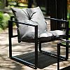 Cast Iron Aluminum Outdoor Courtyard Furniture Set - 11C01O