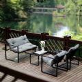 Cast Iron Aluminum Outdoor Courtyard Furniture Set - 11C01O