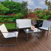 Modern Metal Luxury Courtyard Furniture - 11C01P