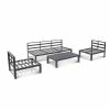 Luxury Aluminum Furniture Set with Cushion - 11C01Q