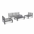 Luxury Aluminum Furniture Set with Cushion - 11C01Q