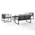 Modern Terrace Conversation Sofa Set - 11C01T