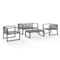 Modern Terrace Conversation Sofa Set - 11C01T
